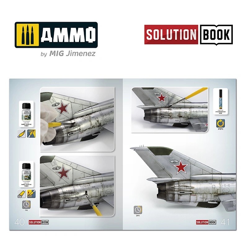 AMMO MIG 6521 METALİK UÇAKLARI NASIL BOYARIZ TEKNİK İÇERİKLİ DERGİ