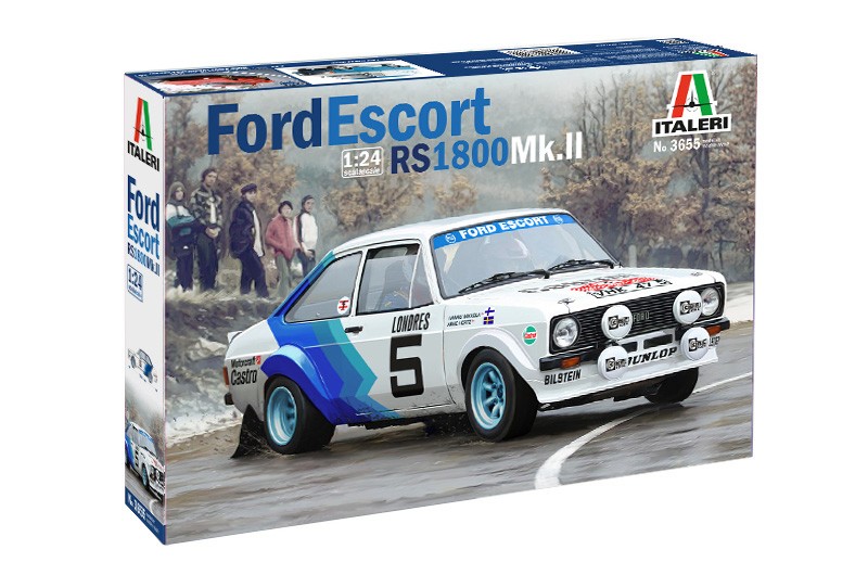 ITALERI 3655 1/24 Ford Escort rs 1800 mk.2 ARABA MAKETİ