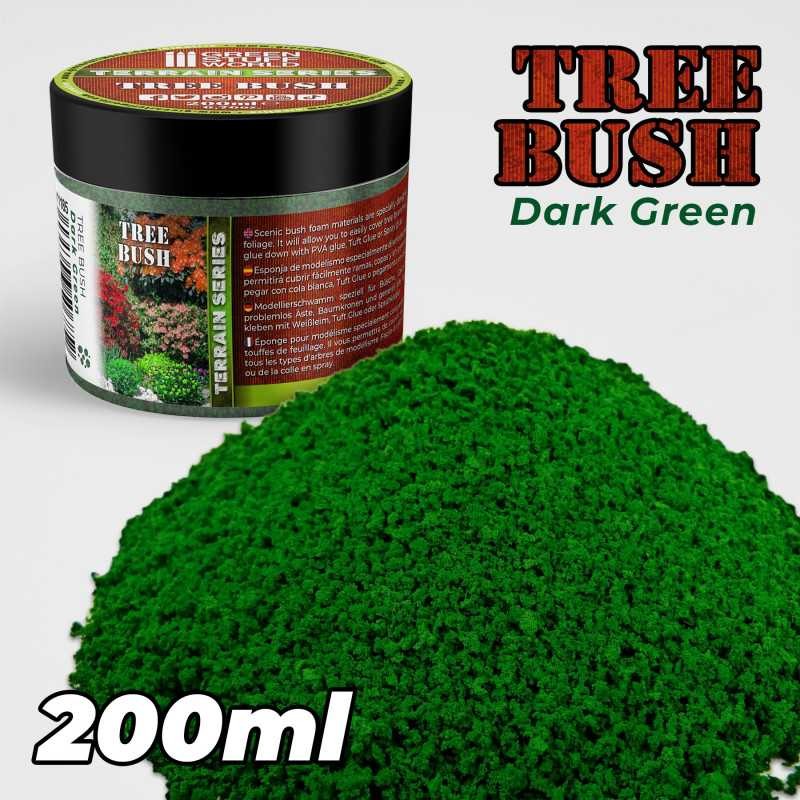 GREEN STUFF WORLD 11185 Tree Bush Clump Foliage - Dark Green - 200ml