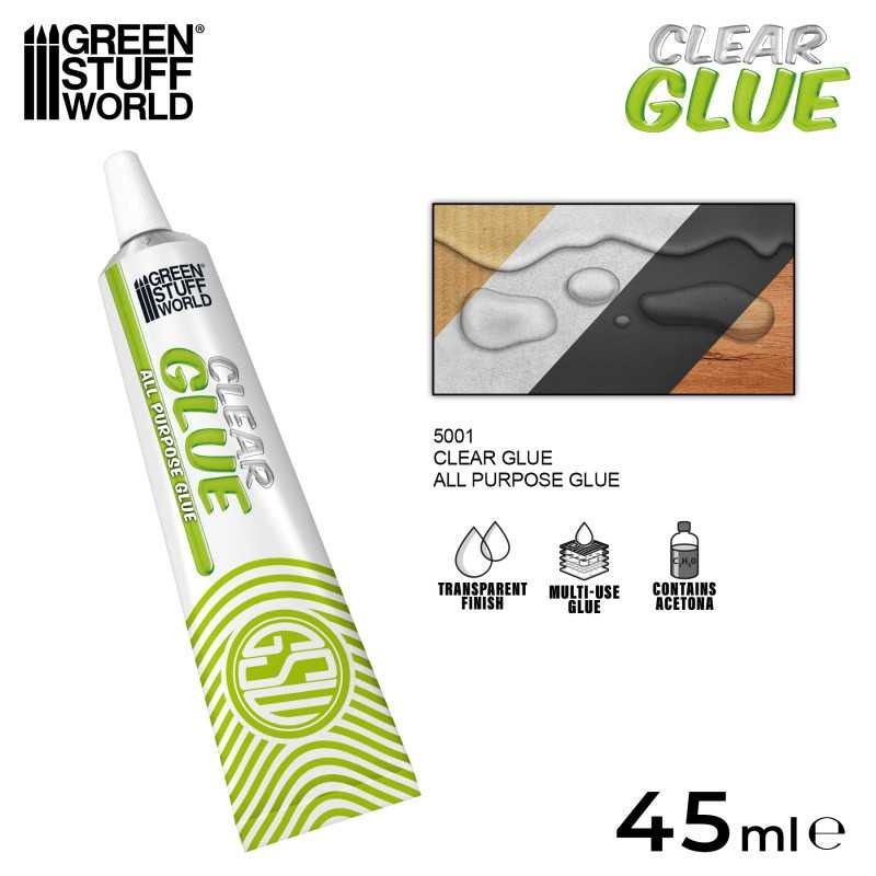 GREEN STUFF WORLD 5001 Silicone Clear Glue - Şeffaf Silikon Yapıştırıcısı