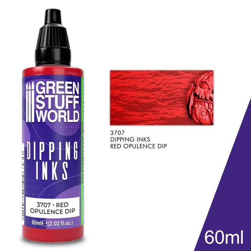 GREEN STUFF WORLD 3707 Dipping Ink Red Opulence Dip MAKET BOYASI 60 ml