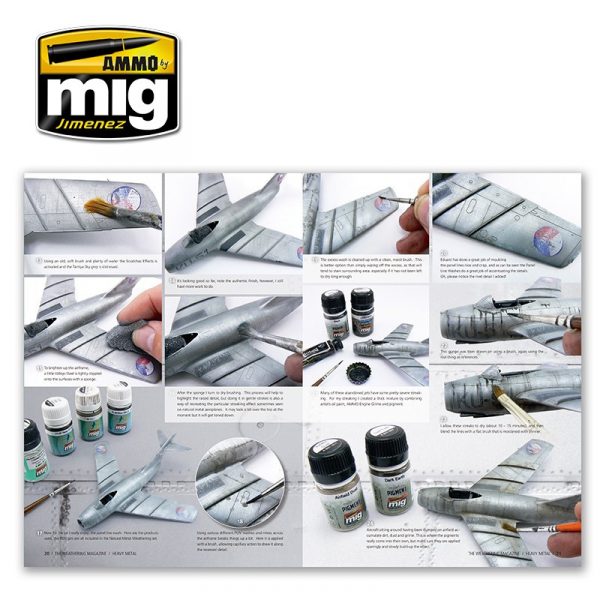 AMMO MIG 4513 THE WEATHERING MAGAZINE #14 – METALİK DOKU BOYAMA TEKNİKLERİ DERGİSİ