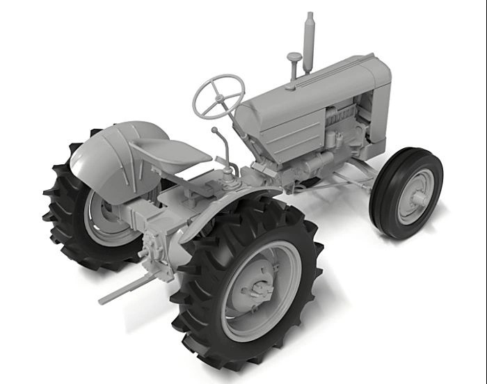 Thunder Model 35001 1/35 Maket US Army Tractor Case VAI TRAKTÖR MAKETİ