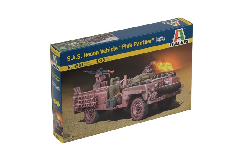 ITALERI 6501 1/35 S.A.S. Recon Vehicle İNGİLİZ ASKERİ ARAÇ MAKETİ