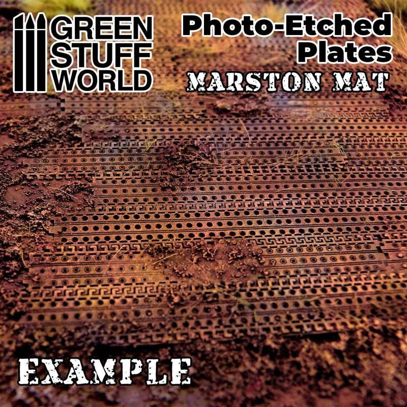 GREEN STUFF WORLD 2756 Photo etched - MARSTON MATS 1/72 MOBİL HAVAALANI VE KAMP ZEMİNİ