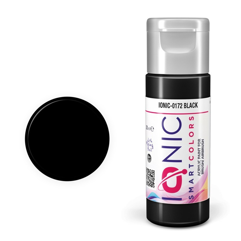 AMMO MIG IONIC 0172 Black AKRİLİK MAKET BOYASI