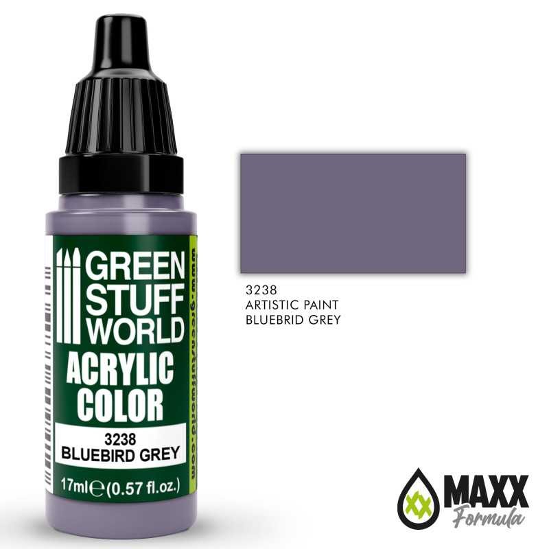 GREEN STUFF WORLD 3238 Acrylic Color BLUEBIRD GREY MAKET BOYASI
