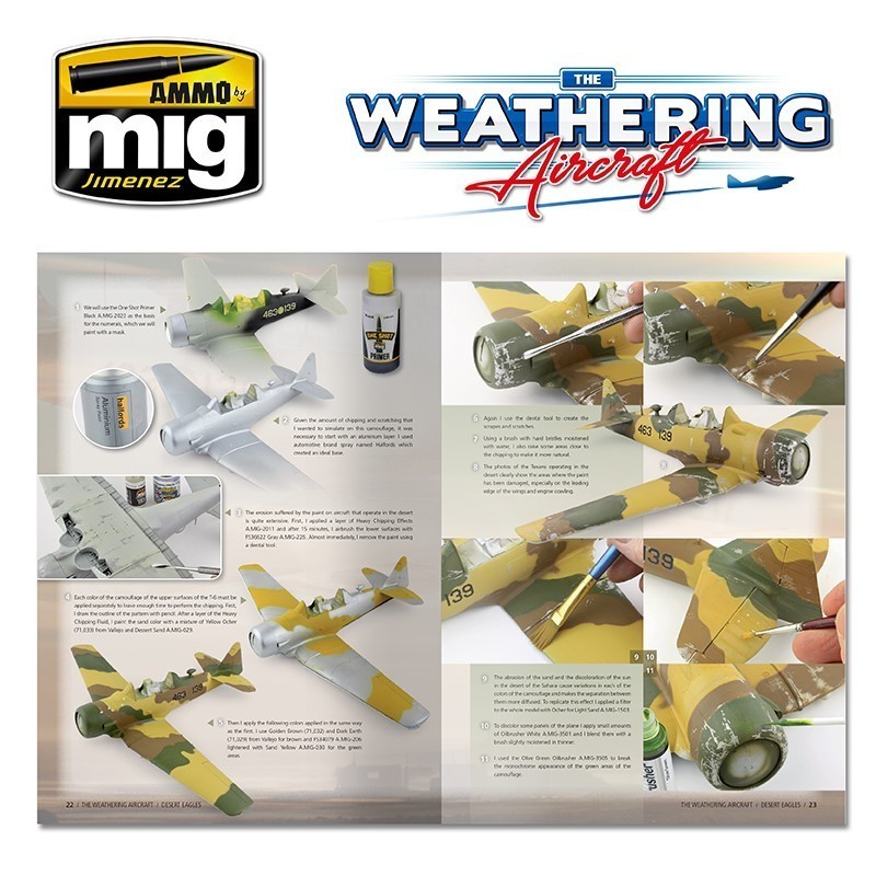 AMMO MIG 5209 THE WEATHERING AIRCRAFT #9 - Desert Eagles