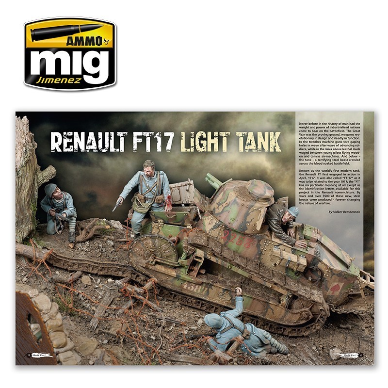 AMMO MIG 6011 THE WEATHERING SPECIAL World War I (English) - BİRİNCİ DÜNYA SAVAŞI BOYAMA TEKNİKLERİ KİTABI