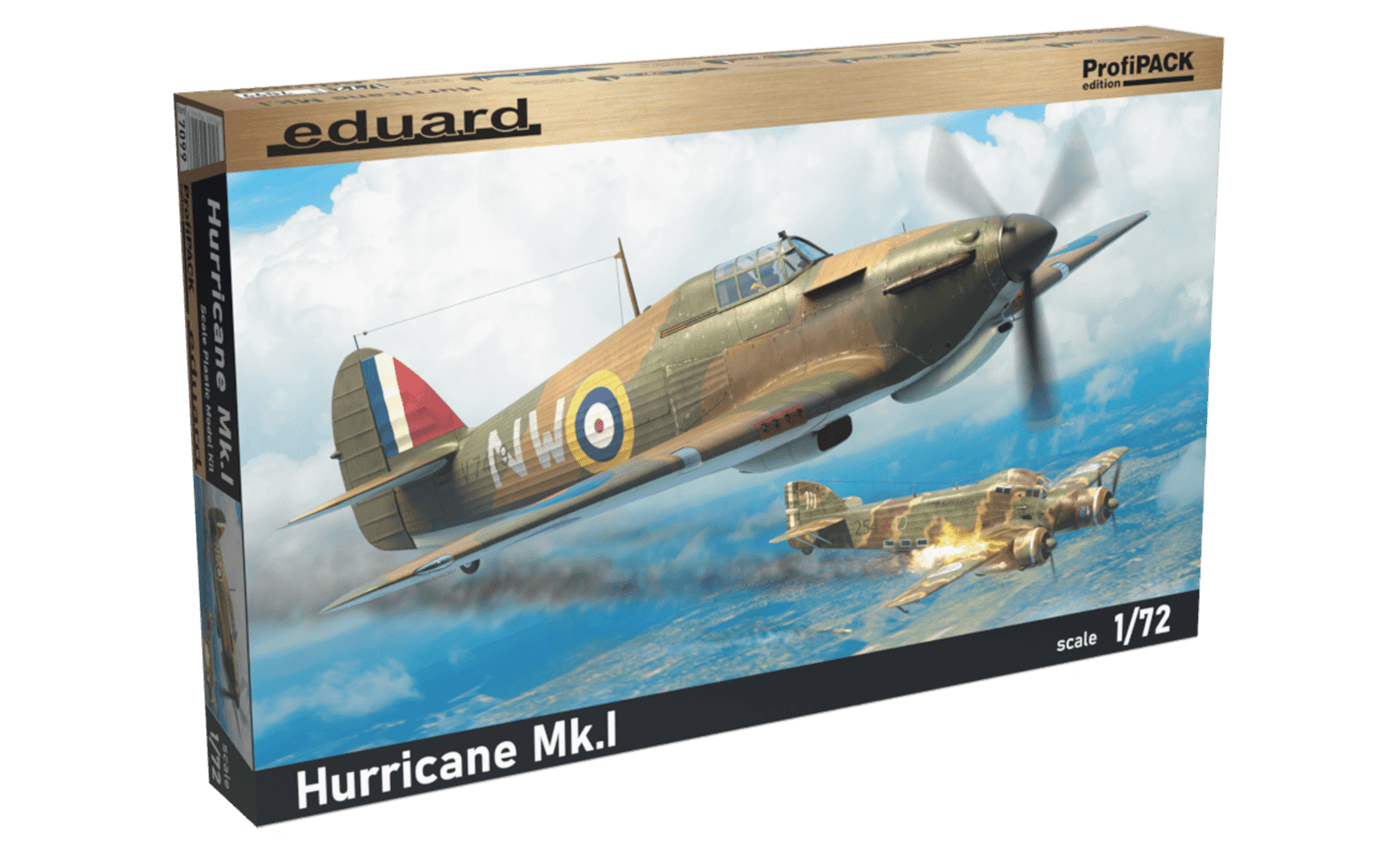 EDUARD 7099 1/72 Hurricane Mk. I SAVAŞ UÇAĞI MAKETİ