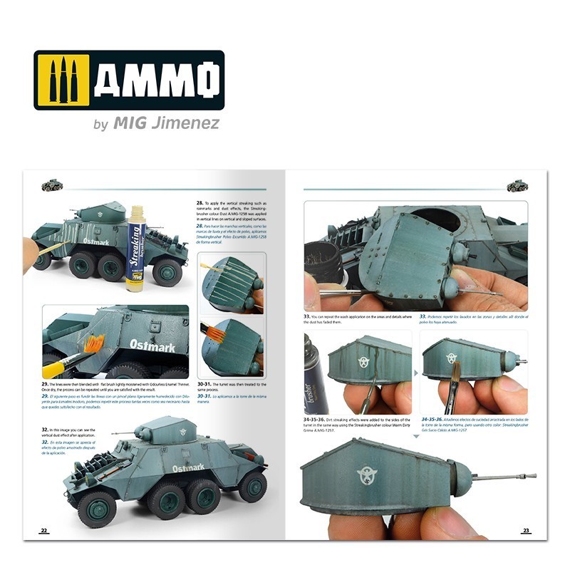 AMMO MIG 6037 How to Paint Early WWII German Tanks İKİNCİ DÜNYA SAVAŞI ALMAN TANKLARI İLK DÖNEM BOYAMA TEKNİKLERİ KİTABI