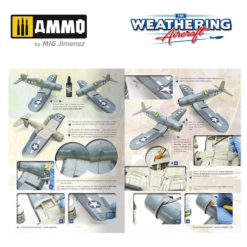 AMMO MIG 5223 THE WEATHERING AIRCRAFT #23 - Worn Warriors