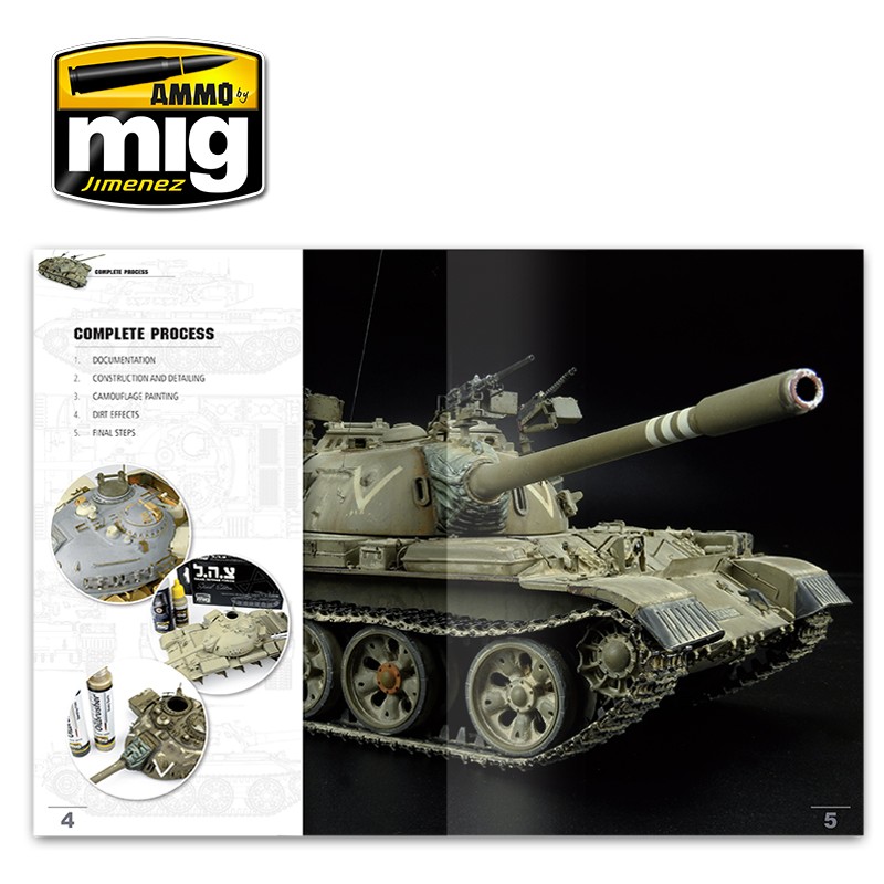 AMMO MIG 6155 ENCYCLOPEDIA OF ARMOUR MODELLING TECHNIQUES – Vol. Extra Complete Process English