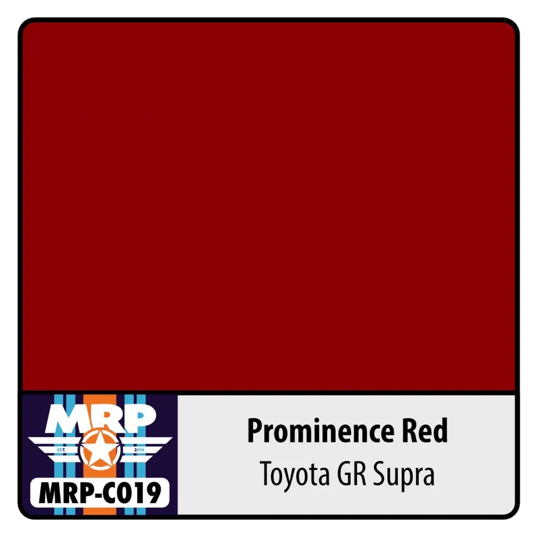 MR PAINT C019 Toyota GR Supra Prominence Red LAKER MAKET BOYASI