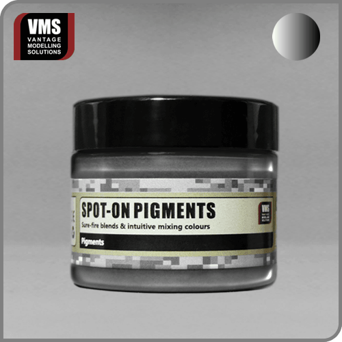 VMS Spot-On Pigment No: 25 Black Steel Metallic