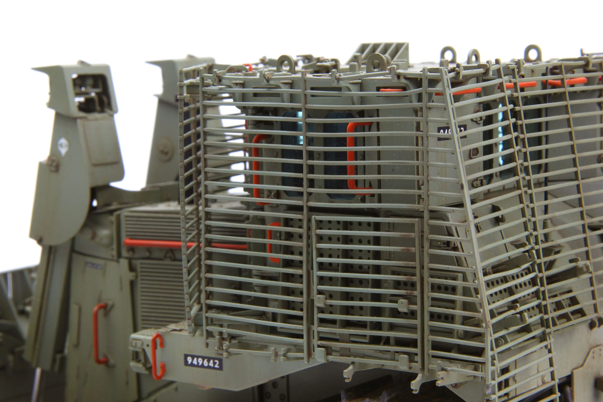 MENG SS-010 1/35 D9R ARMORED BULLDOZER w/SLAT ARMOR ASKERİ ARAÇ MAKETİ