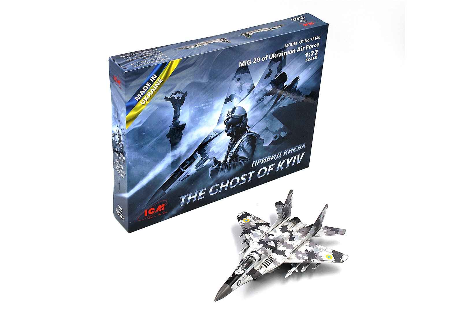 ICM 72140 1/72 THE GHOST OF KYIV - KIEV'IN HAYALETİ SAVAŞ UÇAĞI MAKETİ