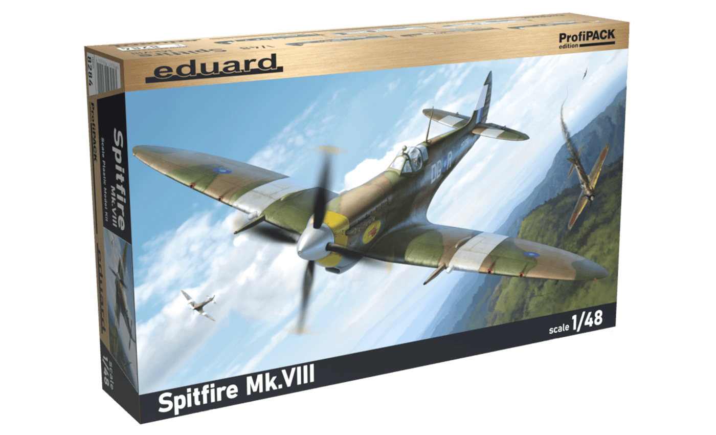 EDUARD 8284 1/48 Spitfire Mk. VIII SAVAŞ UÇAĞI MAKETİ