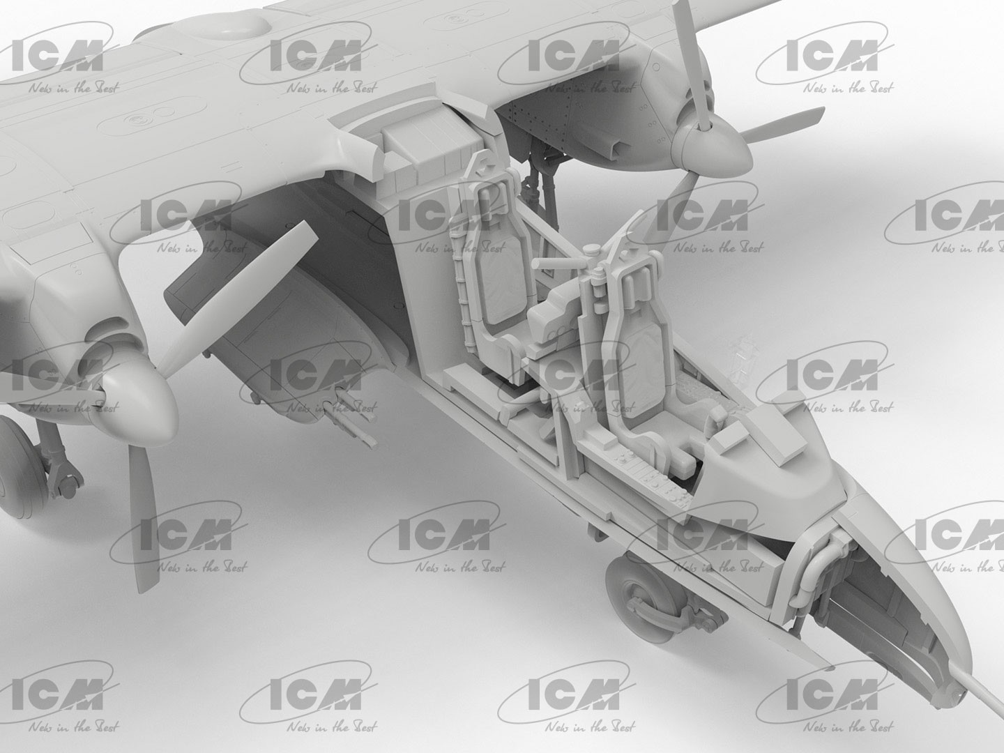 ICM 72185 1/72 OV-10А Bronco ASKERİ UÇAK MAKETİ