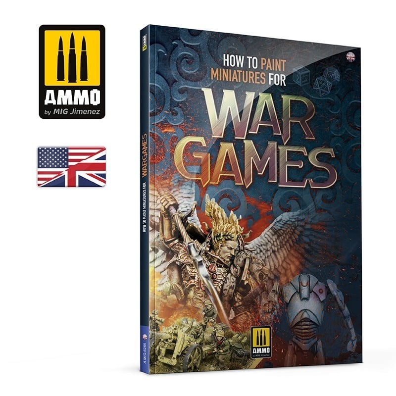 AMMO MIG 6285 How to Paint Miniatures for Wargames (English) - MASAÜSTÜ OYUNLARI İÇİN FİGÜR BOYAMA TEKNİKLERİ KİTABI