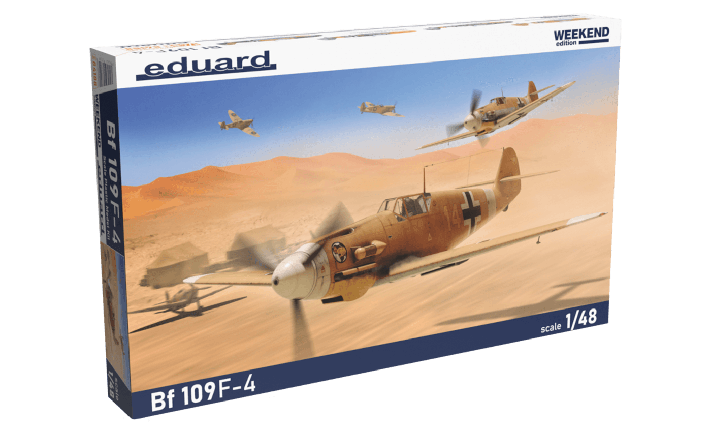 EDUARD 84188 1/48 Bf 109F-4 SAVAŞ UÇAĞI MAKETİ