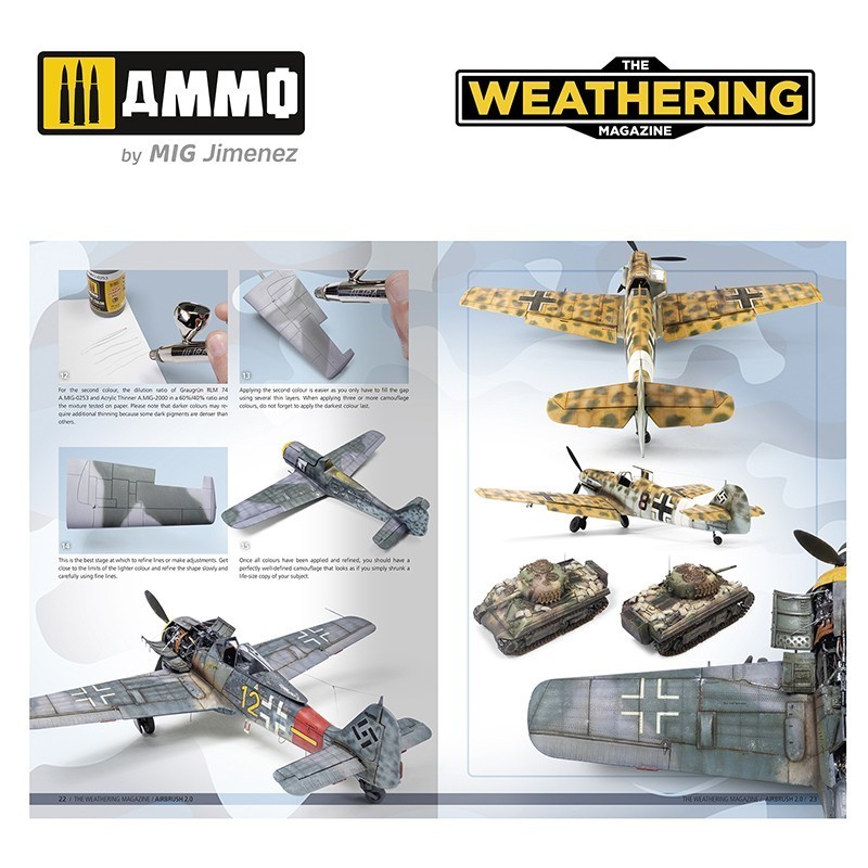 AMMO MIG 4536 THE WEATHERING MAGAZINE #37 – Airbrush 2.0 ENGLISH