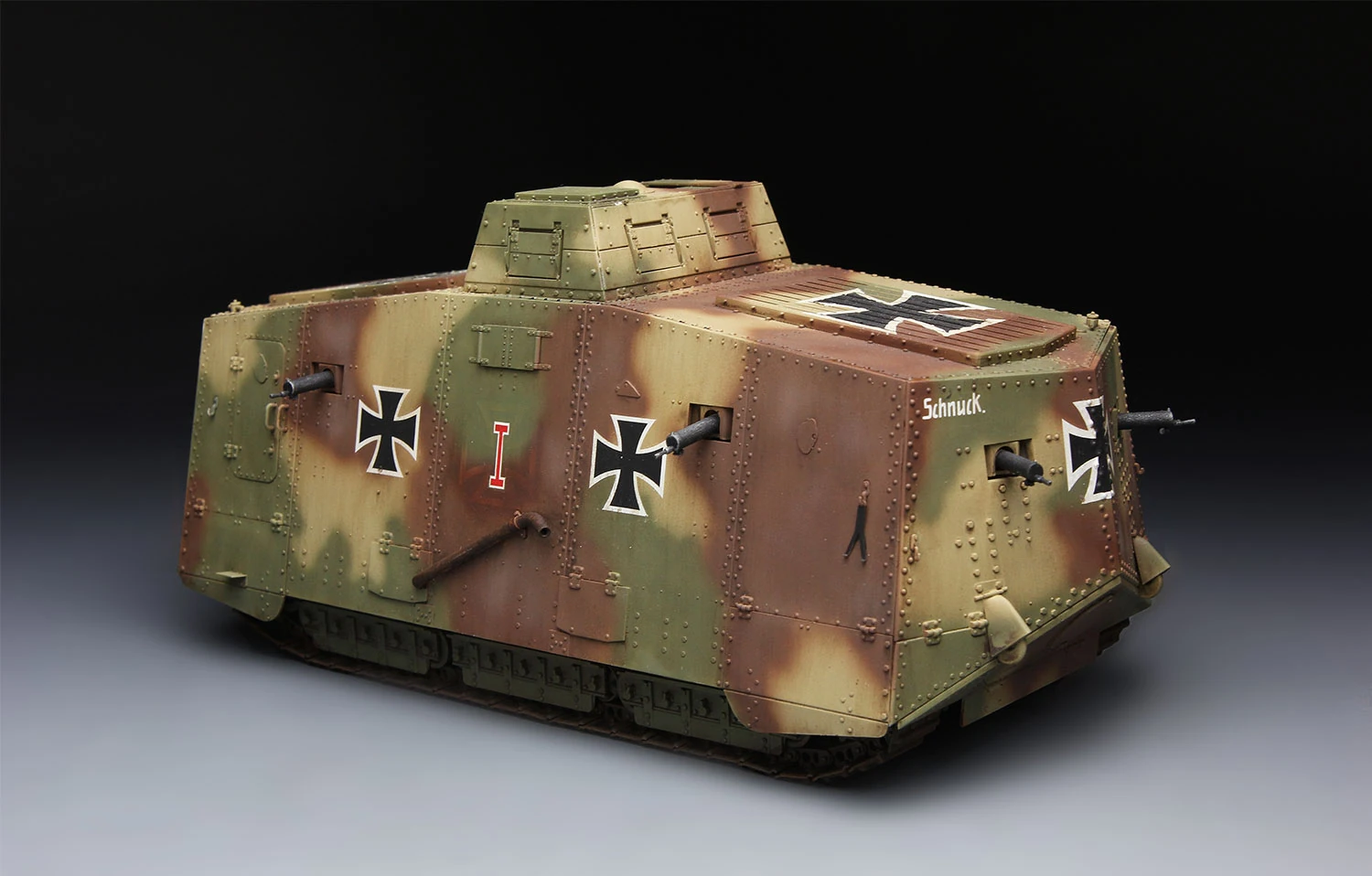MENG TS-017 1/35 GERMAN A7V TANK (KRUPP) ALMAN TANK MAKETİ