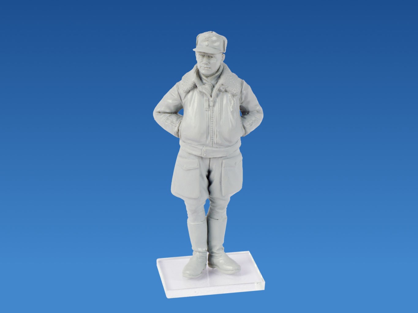 ICM 48086 1/48 WWII German Luftwaffe Pilots and Ground Personnel in Winter Uniform (5 figures) FİGÜR MAKETİ