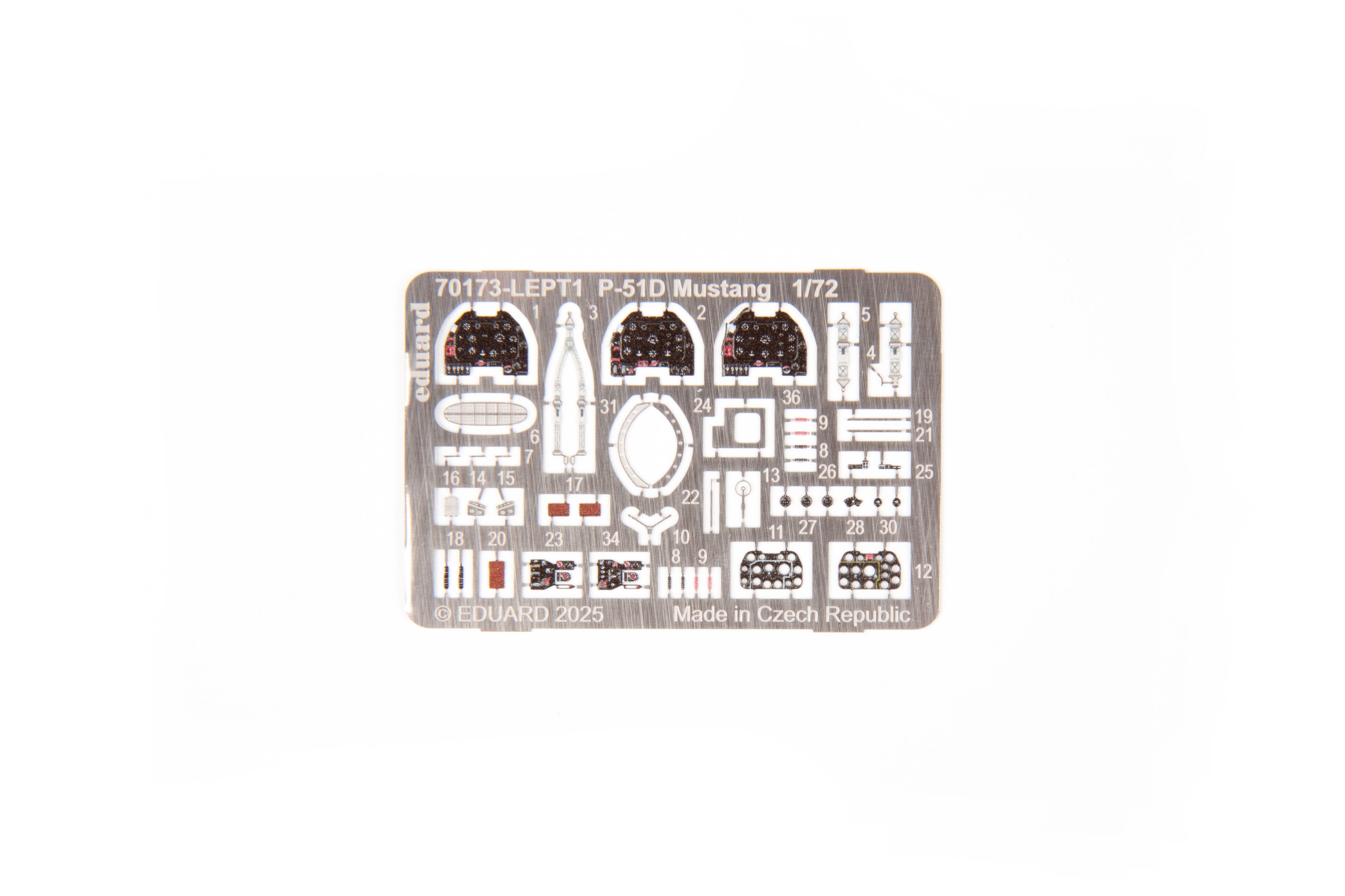 EDUARD 70173 1/72 P-51D Mustang SAVAŞ UÇAĞI MAKETİ