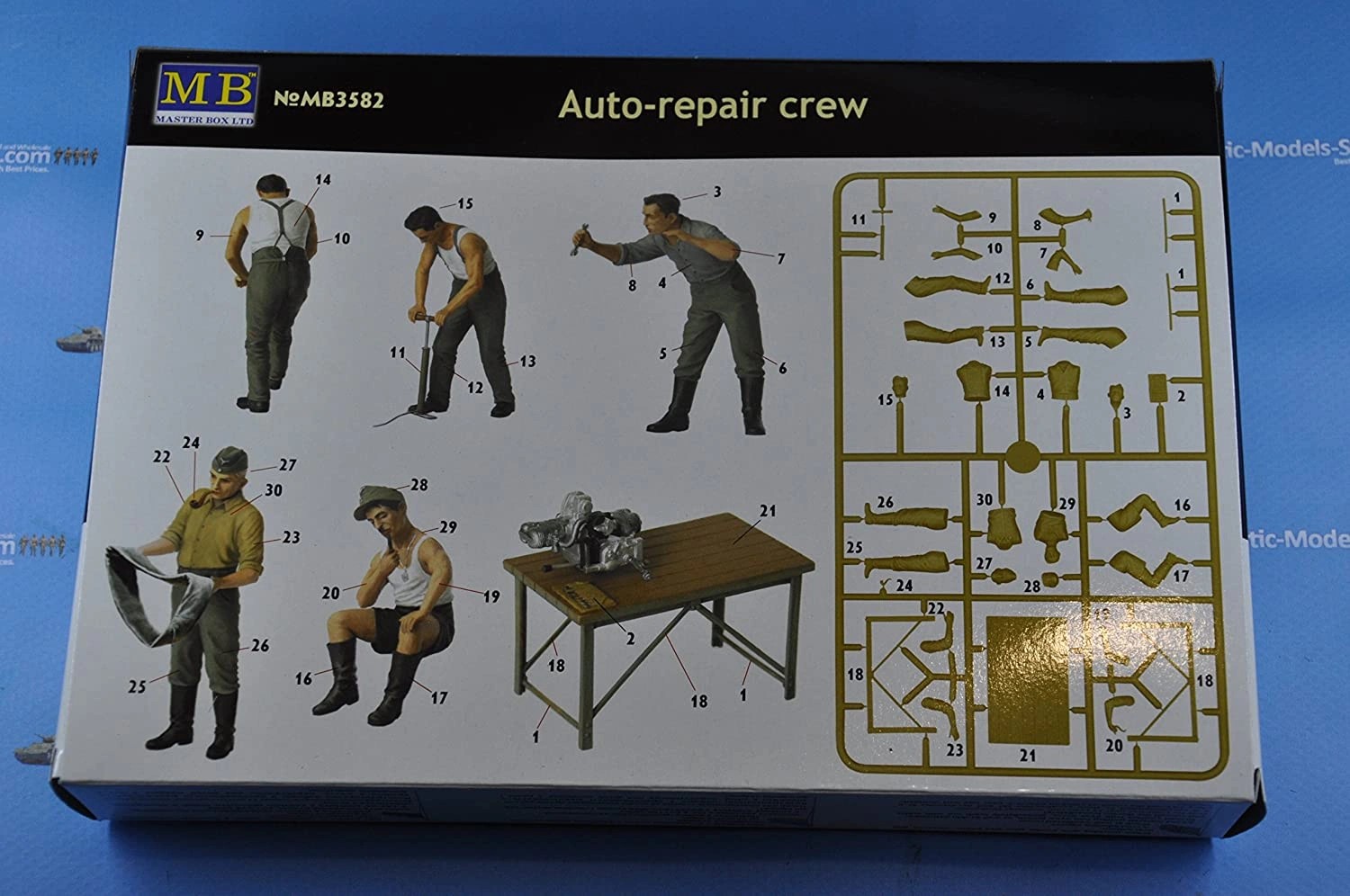 MASTER BOX 1/35 3582 “Auto-Repair Crew”