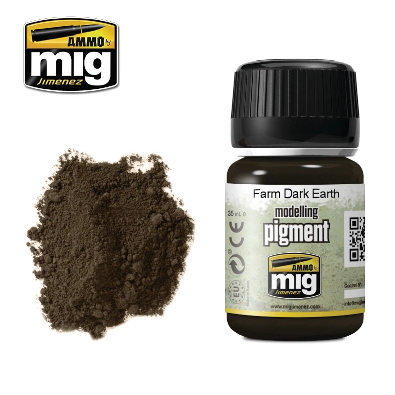 AMMO MIG 3027 Farm Dark Earth TOZ PIGMENT