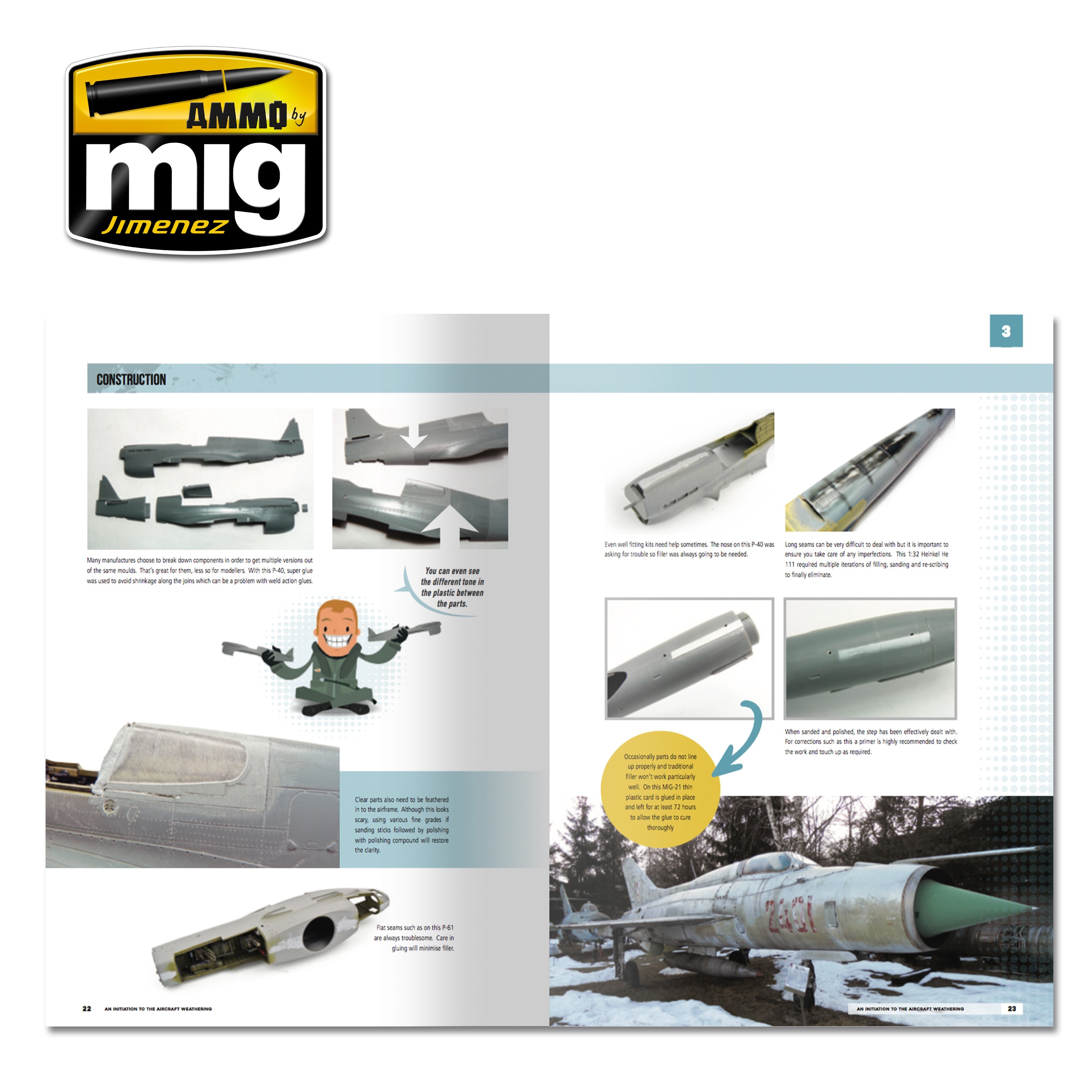 AMMO MIG 6030 Modelling School – An Initiation to Aircraft Weathering English