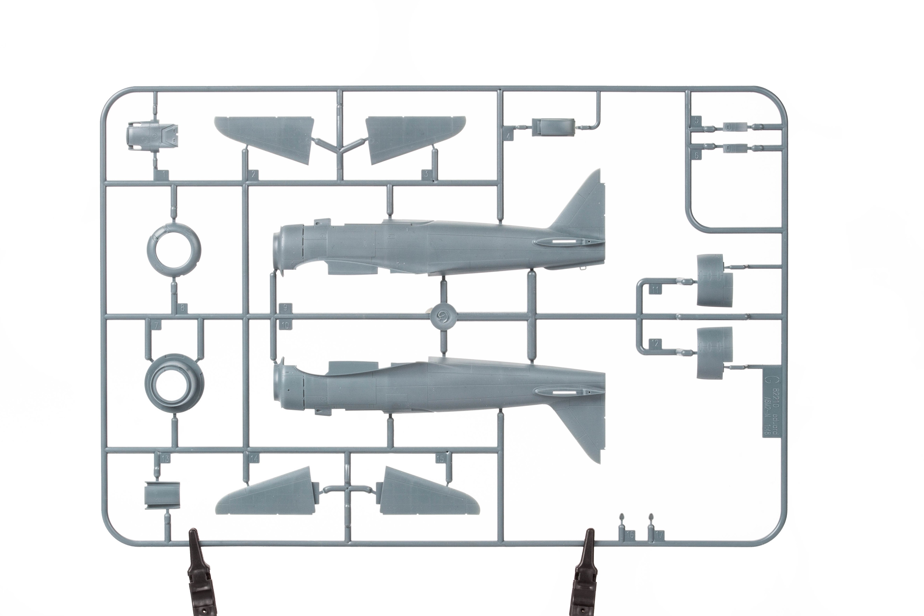 EDUARD 82219 1/48 A6M2-N Rufe SAVAŞ UÇAĞI MAKETİ