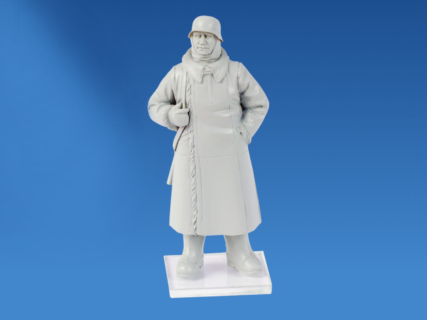 ICM 48086 1/48 WWII German Luftwaffe Pilots and Ground Personnel in Winter Uniform (5 figures) FİGÜR MAKETİ