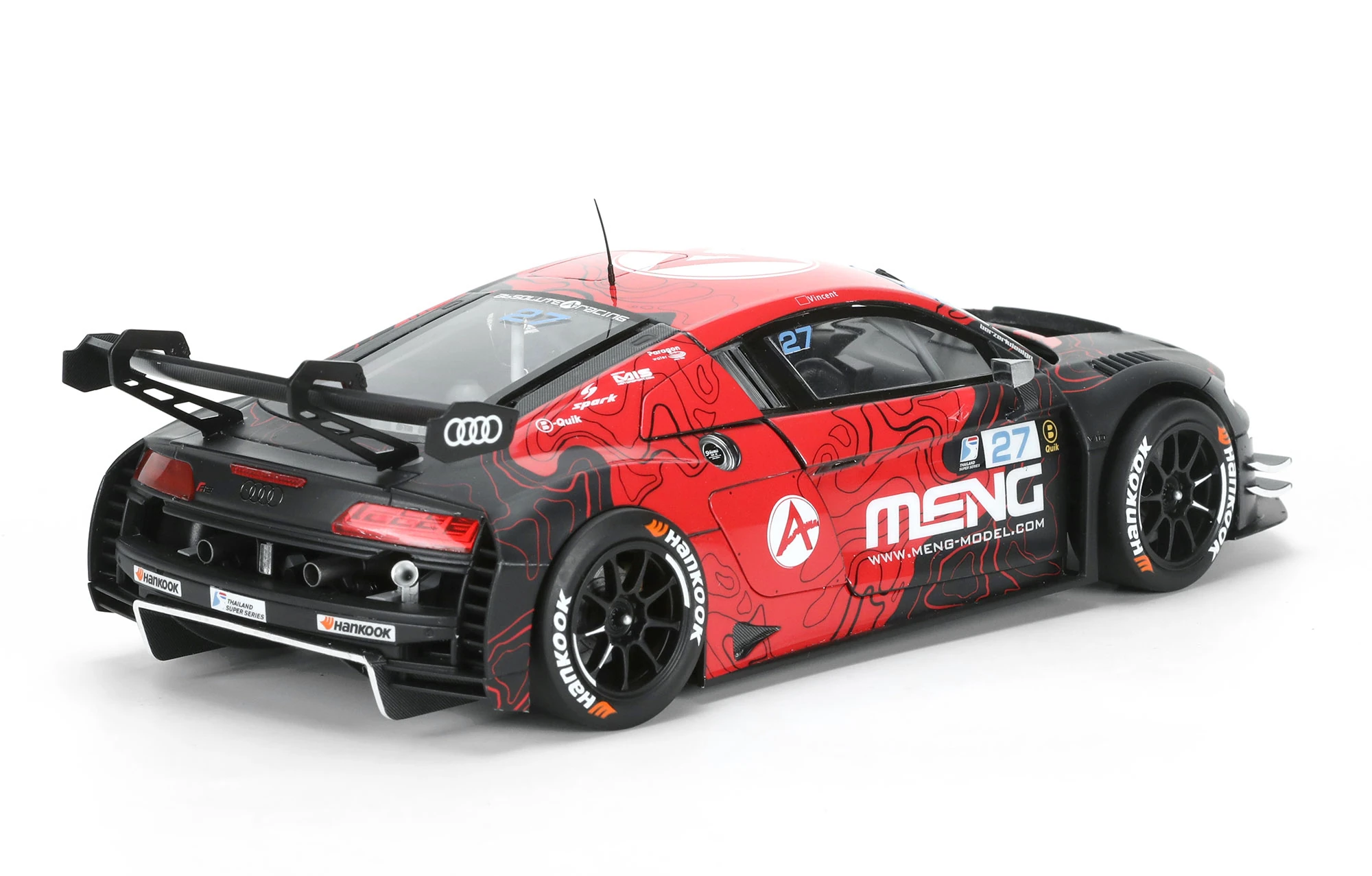 MENG CS-009 1/24 AUDI R8 LMS GT3 EVO II ARABA MAKETİ