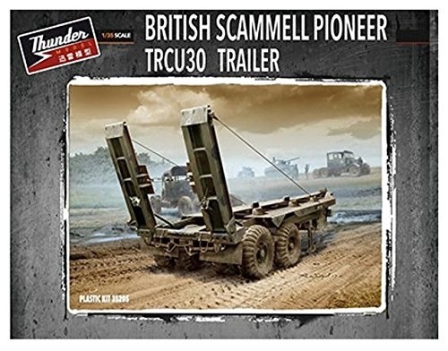 Thunder Model 35205 1/35 Maket British TRCU30 Trailer 30t TRAYLER MAKETİ