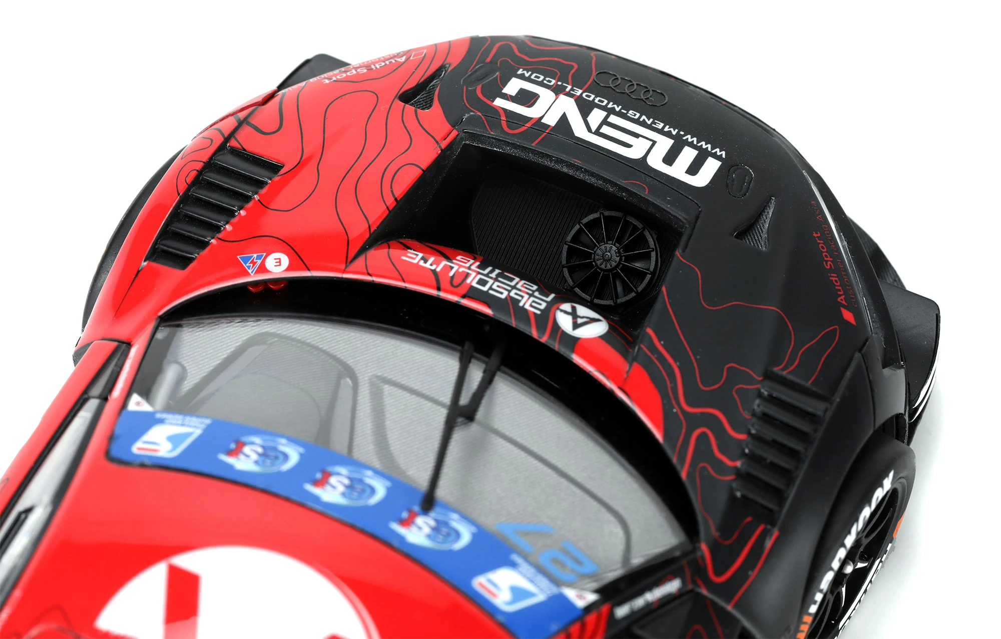 MENG CS-009 1/24 AUDI R8 LMS GT3 EVO II ARABA MAKETİ