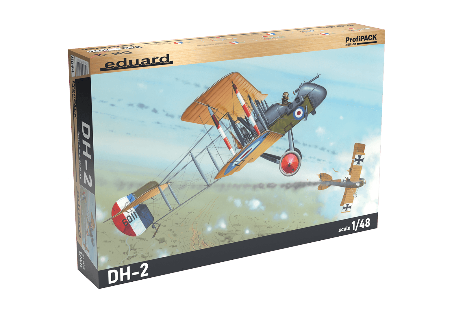 EDUARD 8094 1/48 DH-2 SAVAŞ UÇAĞI MAKETİ