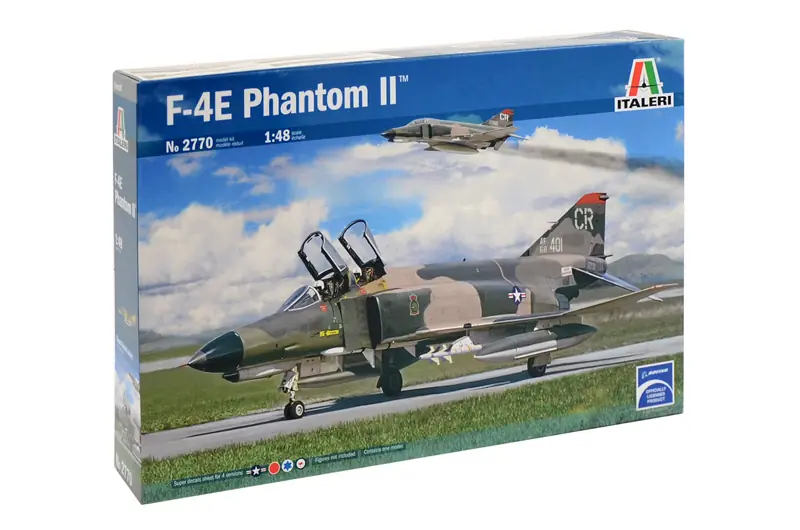 ITALERI 2770 1/48 F-4E PHANTOM II SAVAŞ UÇAĞI MAKETİ