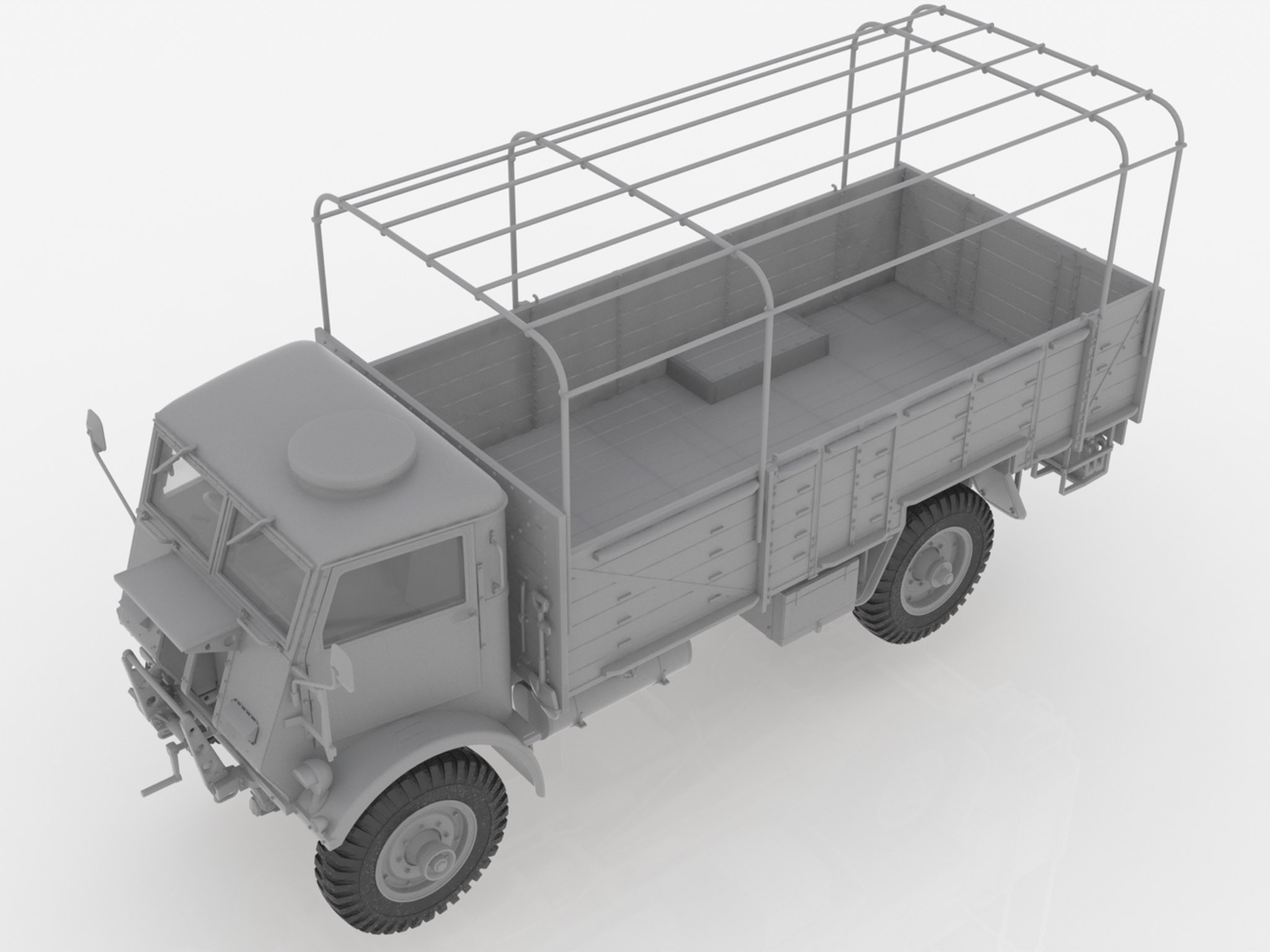 ICM 35507 1/35 MODEL WOT 6 İNGİLİZ KAMYON MAKETİ
