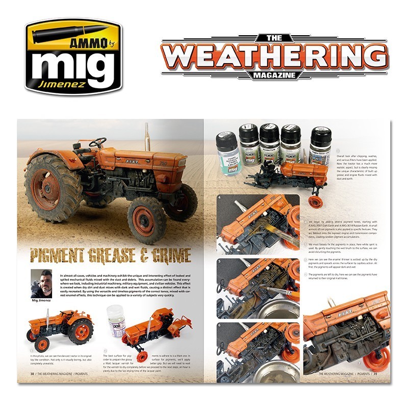 AMMO MIG 4518 THE WEATHERING MAGAZINE #19 – Pigments ENGLISH