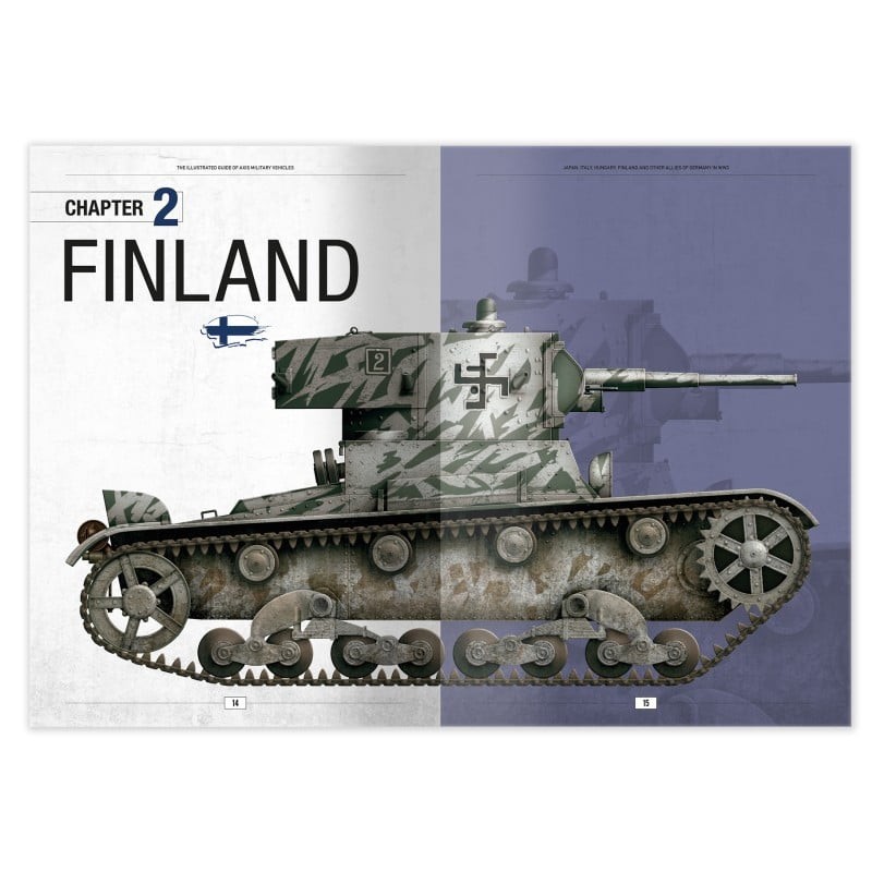AMMO MIG 6308 The Illustrated Guide of Axis Military Vehicles - Mihver Kuvvetleri Araçlarına İlişkin Resimli Rehber