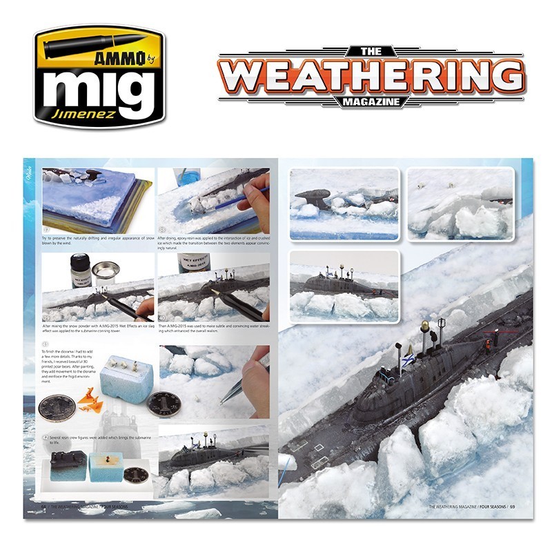 AMMO MIG 4527 THE WEATHERING MAGAZINE #28 – Four Seasons ENGLISH