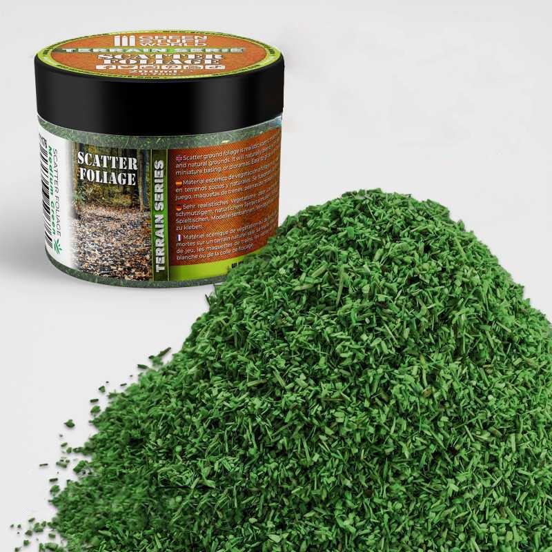 GREEN STUFF WORLD 11176 Scatter Foliage - Medium Green - 200 ml