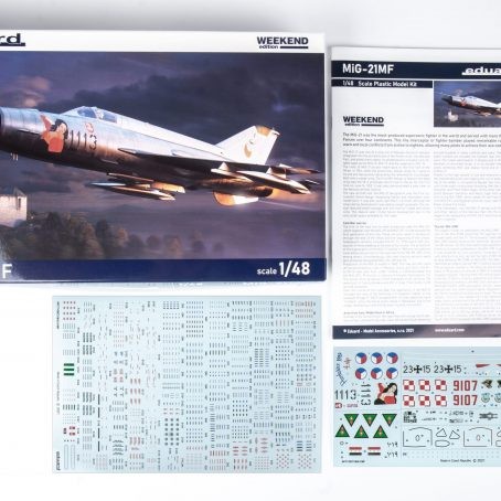 EDUARD 84177 1/48 MİG-21 MF SAVAŞ UÇAĞI MAKETİ