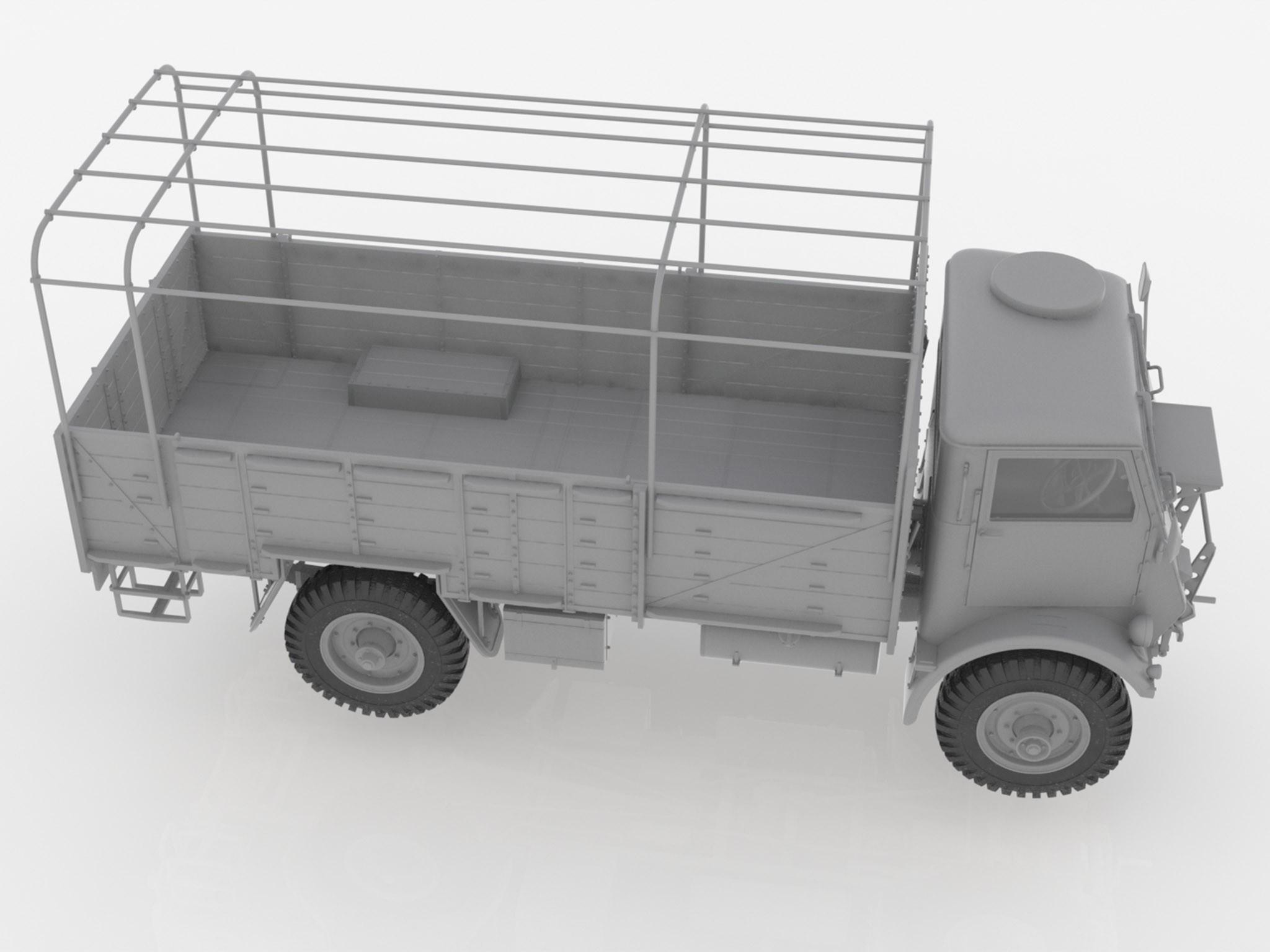 ICM 35507 1/35 MODEL WOT 6 İNGİLİZ KAMYON MAKETİ