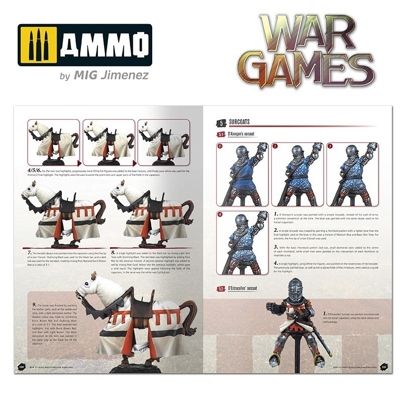AMMO MIG 6285 How to Paint Miniatures for Wargames (English) - MASAÜSTÜ OYUNLARI İÇİN FİGÜR BOYAMA TEKNİKLERİ KİTABI