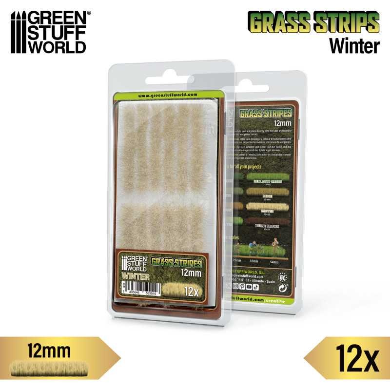 GREEN STUFF WORLD 13451 Grass Strips 12 mm - Winter