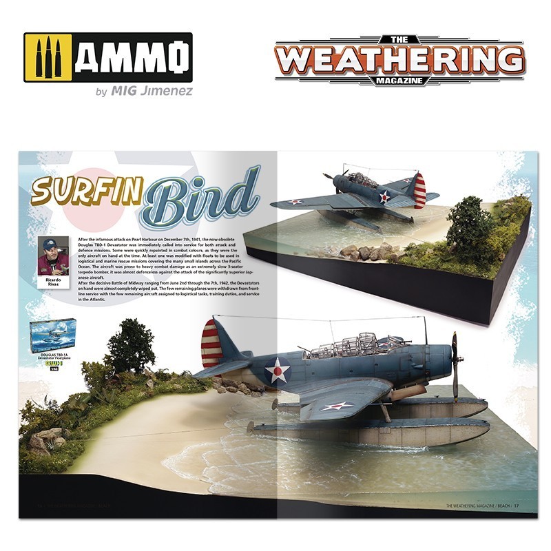 AMMO MIG 4530 THE WEATHERING MAGAZINE #31 – Beach  ENGLISH