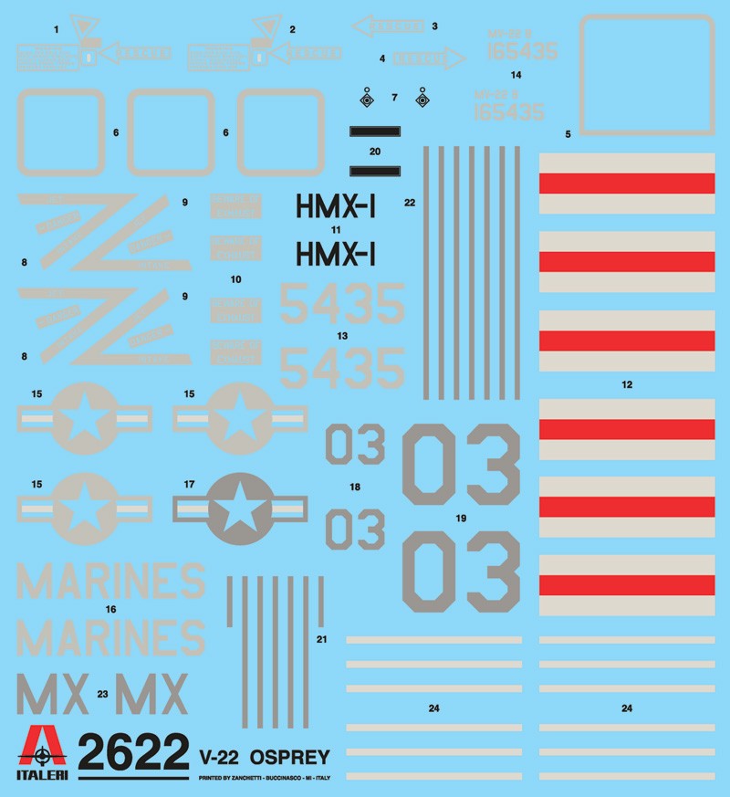 ITALERI 2622 1/48 V-22 OSPREY SAVAŞ UÇAĞI MAKETİ